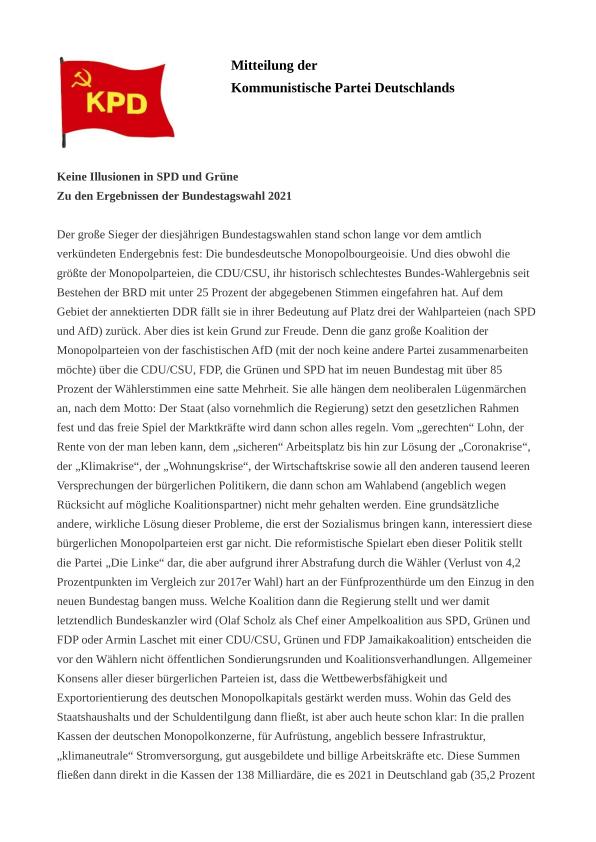 Bundestagswahl
